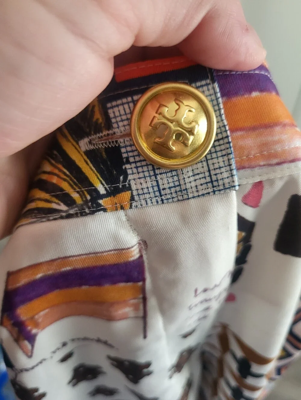 Tory Burch Sienna Printed Silk Trousers Size 6
